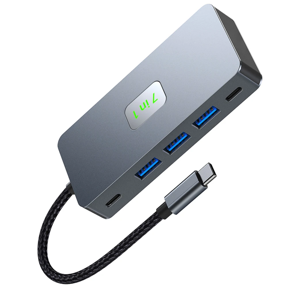 7-in-1 USB-C Dock with Dual 4K HDMI Ports 10