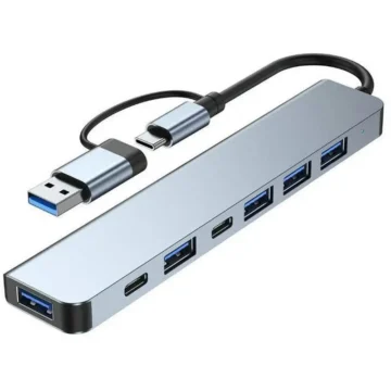 7-in-1 USB-C Hub for MacBook and Lenovo 1