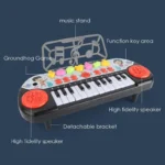 Kids Portable Electronic Piano Keyboard 3