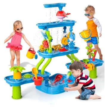 4-Tier Kids Sand and Water Table Set 1