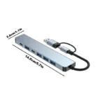 7-in-1 USB-C Hub for MacBook and Lenovo 6