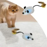 Automatic SensingMouse Moving Cat Toys Electronic Squeaky Mice Moving CatMouse Toy For Kitten Indoor/Outdoor Pet Cat Exercise 5