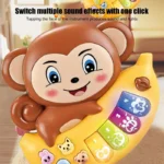 Toddler Animal Keyboard Piano with Lights 2