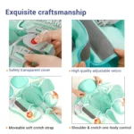 Mambobaby Animal Baby Swim Trainer with Canopy 6