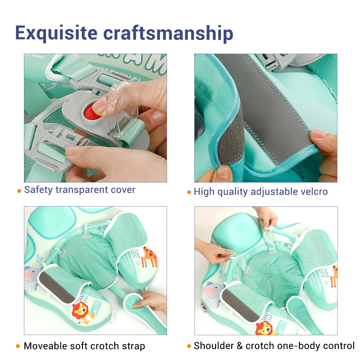 Mambobaby Animal Baby Swim Trainer with Canopy 6 Mambobaby Animal Baby Swim Trainer with Canopy 6