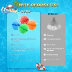 Refillable Silicone Water Balloons for Kids 3