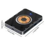 USB C Hub 8-in-1 w/ Wireless Charger Dock 5