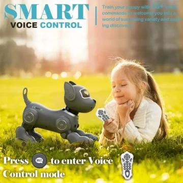 Funny RC Robot Dog Toy with Voice Commands 2