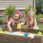 Naturally Playful Kids Sandbox with Toys 3