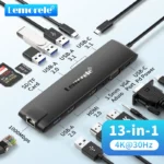 Lemorele 13-in-1 USB-C Hub with Dual HDMI 1