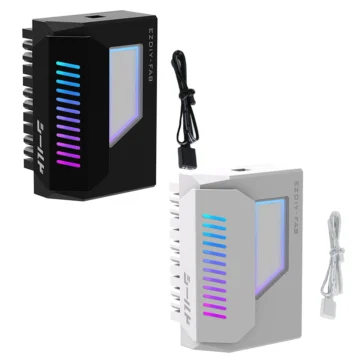 ATX 24Pin 90 180 Degree ARGB Power Adapter 2