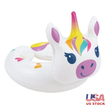 Unicorn Split Inflatable Kids Pool Swim Ring 1