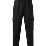 Mens Loose Fit Straight Leg Cargo Pants 5