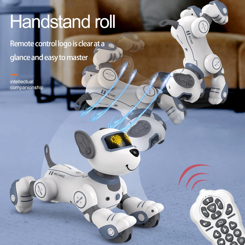 Funny RC Stunt Robot Dog with Voice Control 4 Funny RC Stunt Robot Dog with Voice Control 4