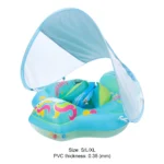 Baby Inflatable Swimming Ring with Sunshade 5