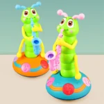 Musical Caterpillar Toy for Early Learning Fun 3
