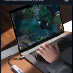 Forida 6 Port USB C Hub with HDMI and Ethernet 5