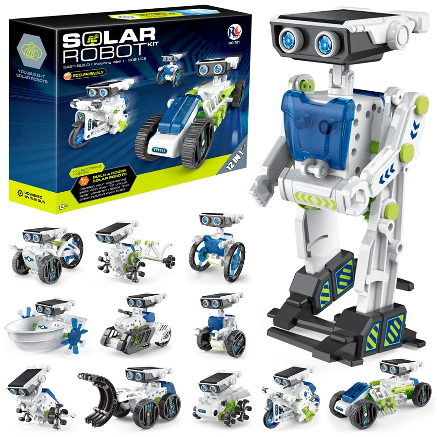 12-in-1 Solar Robot DIY Science Kit for Kids 5 12-in-1 Solar Robot DIY Science Kit for Kids 5