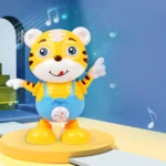 Interactive Dancing Tiger Alphabet Toy 3