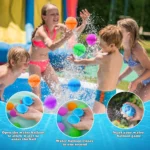 Refillable Silicone Water Balloons for Kids 2