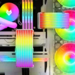 COOLMOON RGB Light Strip Bar PC Extension Kit 4