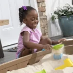 Naturally Playful Kids Sandbox with Toys 4