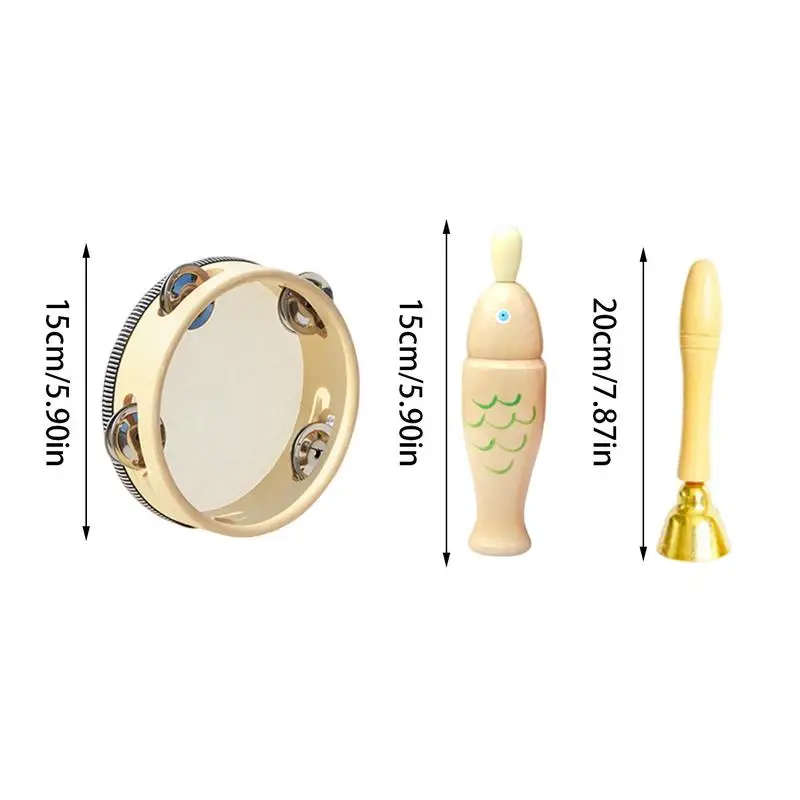 Toddler Musical Instruments Set for Learning 5 Toddler Musical Instruments Set for Learning 5