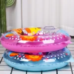 Inflatable Baby Swim Ring with Animal Seat 1