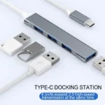 USB 3.0 Type-C 4-Port High Speed Hub Splitter 6