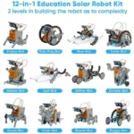 13 in 1 Solar Robot Kit for Kids STEM DIY Fun 3