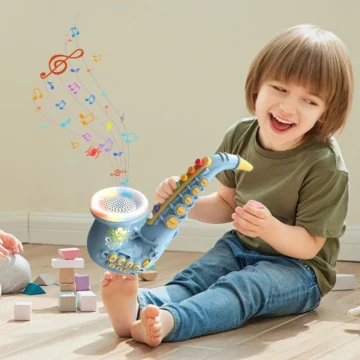 Light Up Toy Saxophone for Kids Ages 3 and Up 1