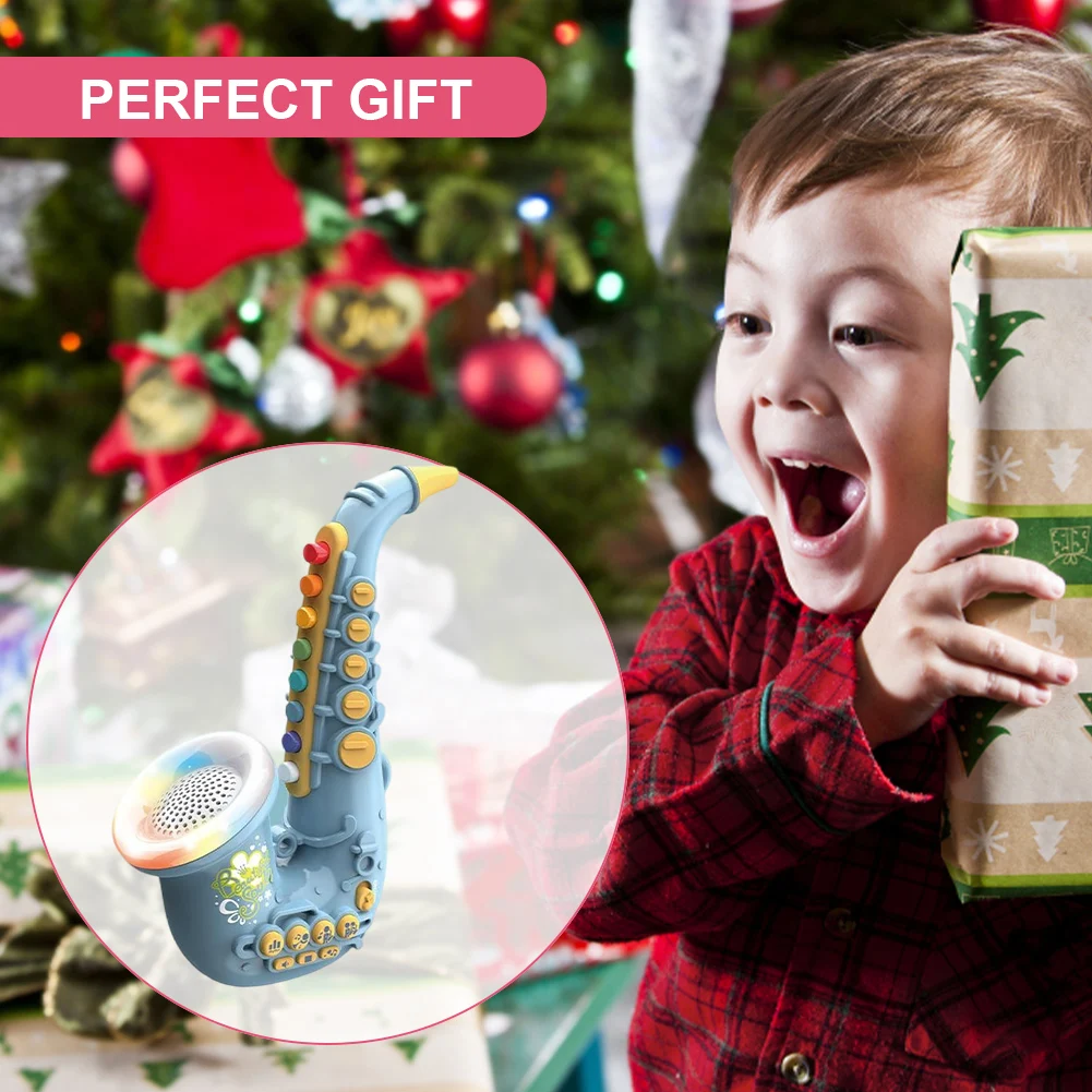 Light Up Toy Saxophone for Kids Ages 3 and Up 4 Light Up Toy Saxophone for Kids Ages 3 and Up 4