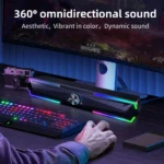 4D Computer Speaker Soundbar Stereo Game 4