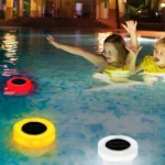 Solar Chlorine Floater with Colorful Light 3
