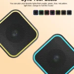 Portable Bluetooth Speaker HD Sound RGB Lights 6