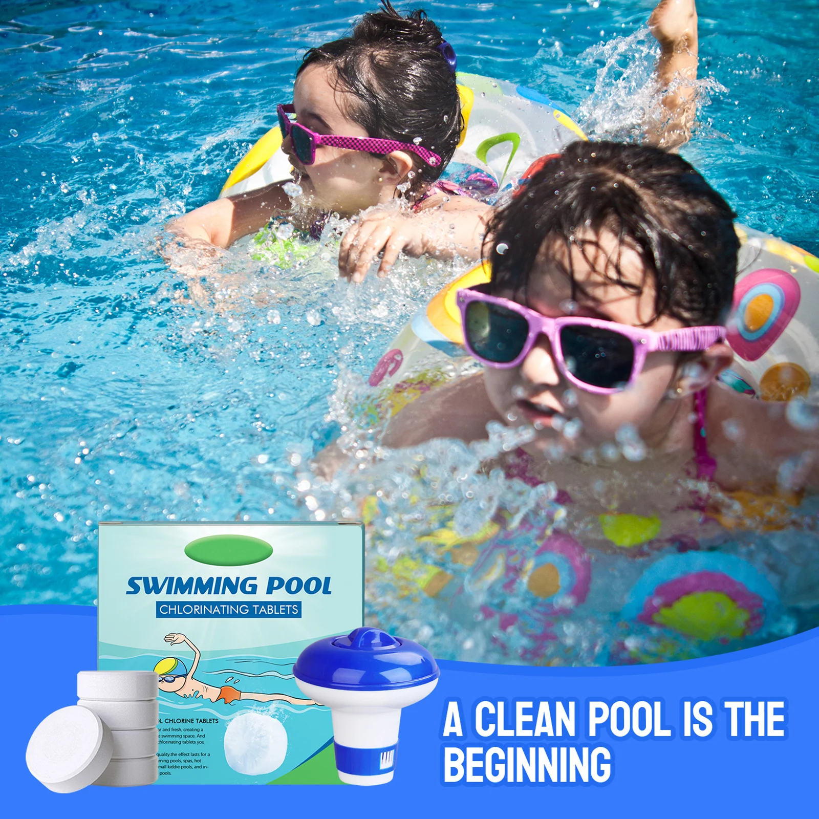 Pool Chlorine Dispenser Outdoor Cleaner Set 5 Pool Chlorine Dispenser Outdoor Cleaner Set 5