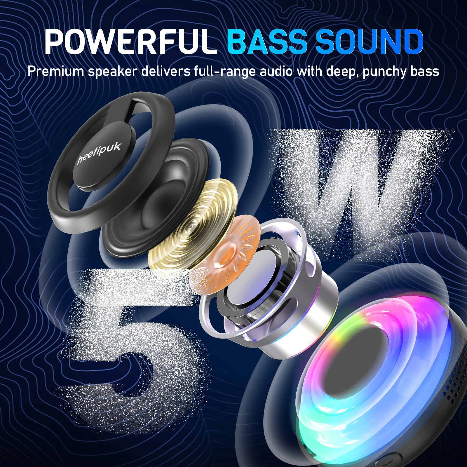 Cyber Style Magnetic Mini Wireless Speaker 6 Cyber Style Magnetic Mini Wireless Speaker 6