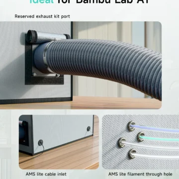 Yoopai 3D Printer Enclosure Bambu Lab A1 2