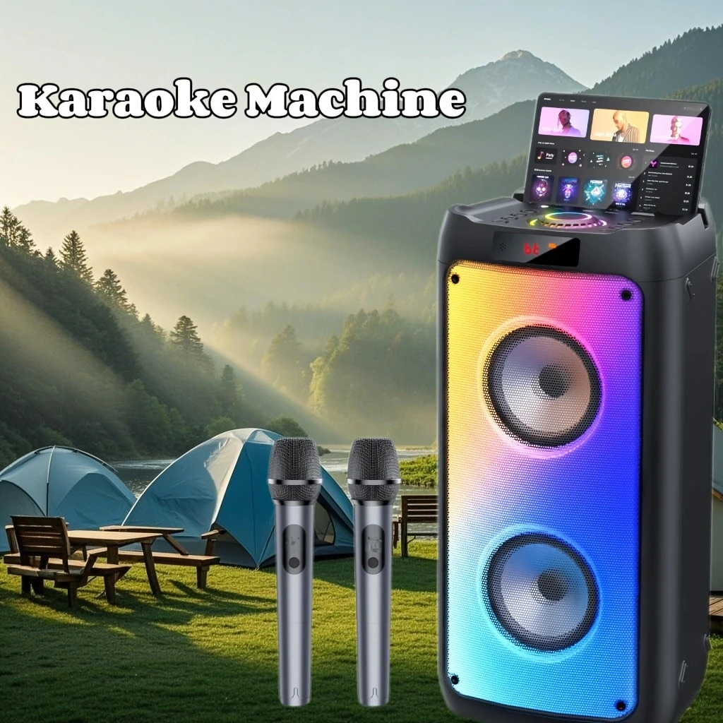 Wireless Bluetooth Karaoke Machine with Mic 1 Wireless Bluetooth Karaoke Machine with Mic 1