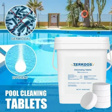 40LB Chlorine Tablets for Swimming Pools 2