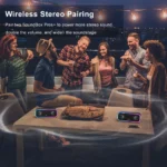 DOSS Bluetooth Speaker Bass Subwoofer 4