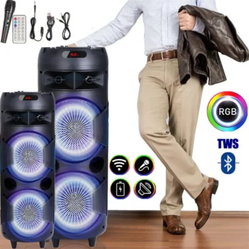 6000W Portable Bluetooth Speaker Heavy Bass 1