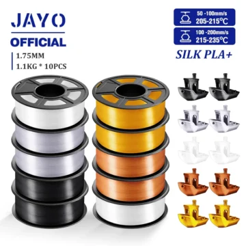 JAYO 10 Rolls Silk PLA+ 3D Printer Filament 1