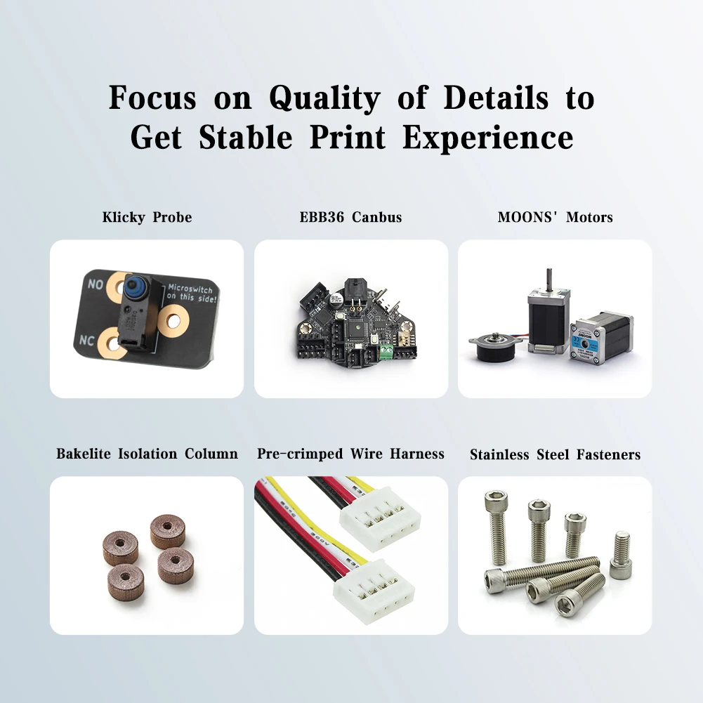 Micron+ 180mm Voron 24 CoreXY 3D Printer 3 Micron+ 180mm Voron 2.4 CoreXY 3D Printer 3