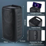 Outdoor Bluetooth Speaker with Microphone 4
