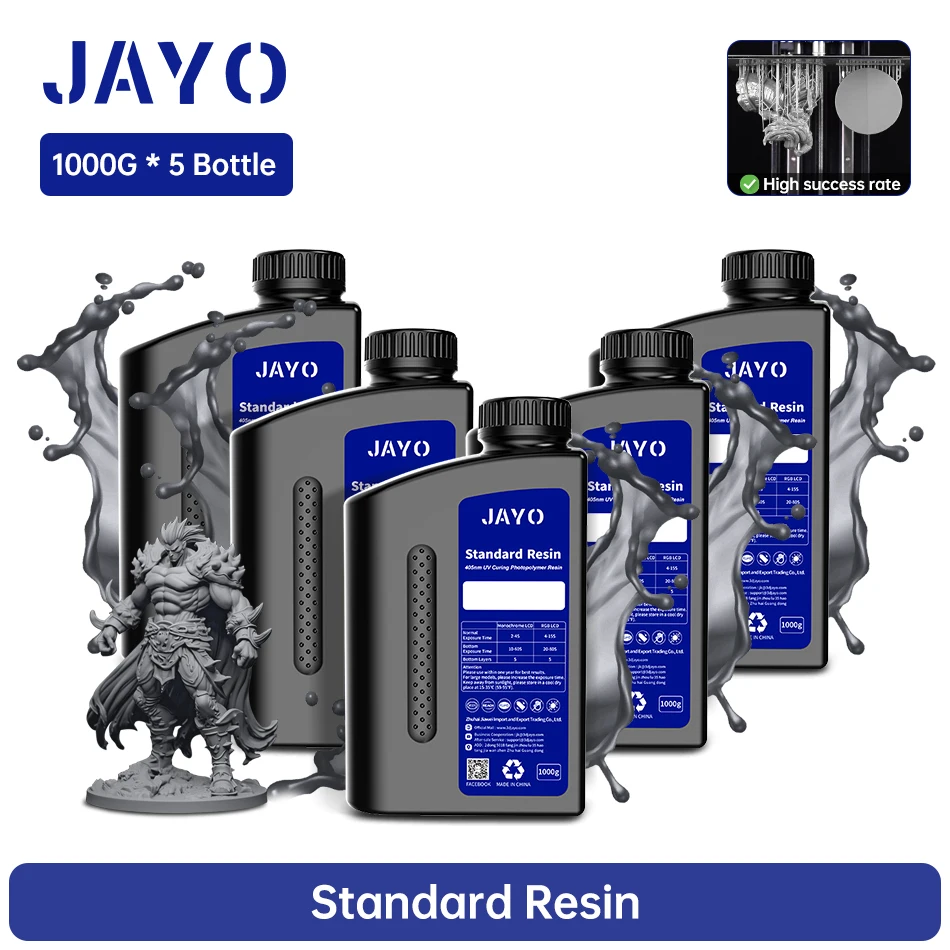JAYO 5KG Photopolymer Resin for 3D Printing 2 JAYO 5KG Photopolymer Resin for 3D Printing 2