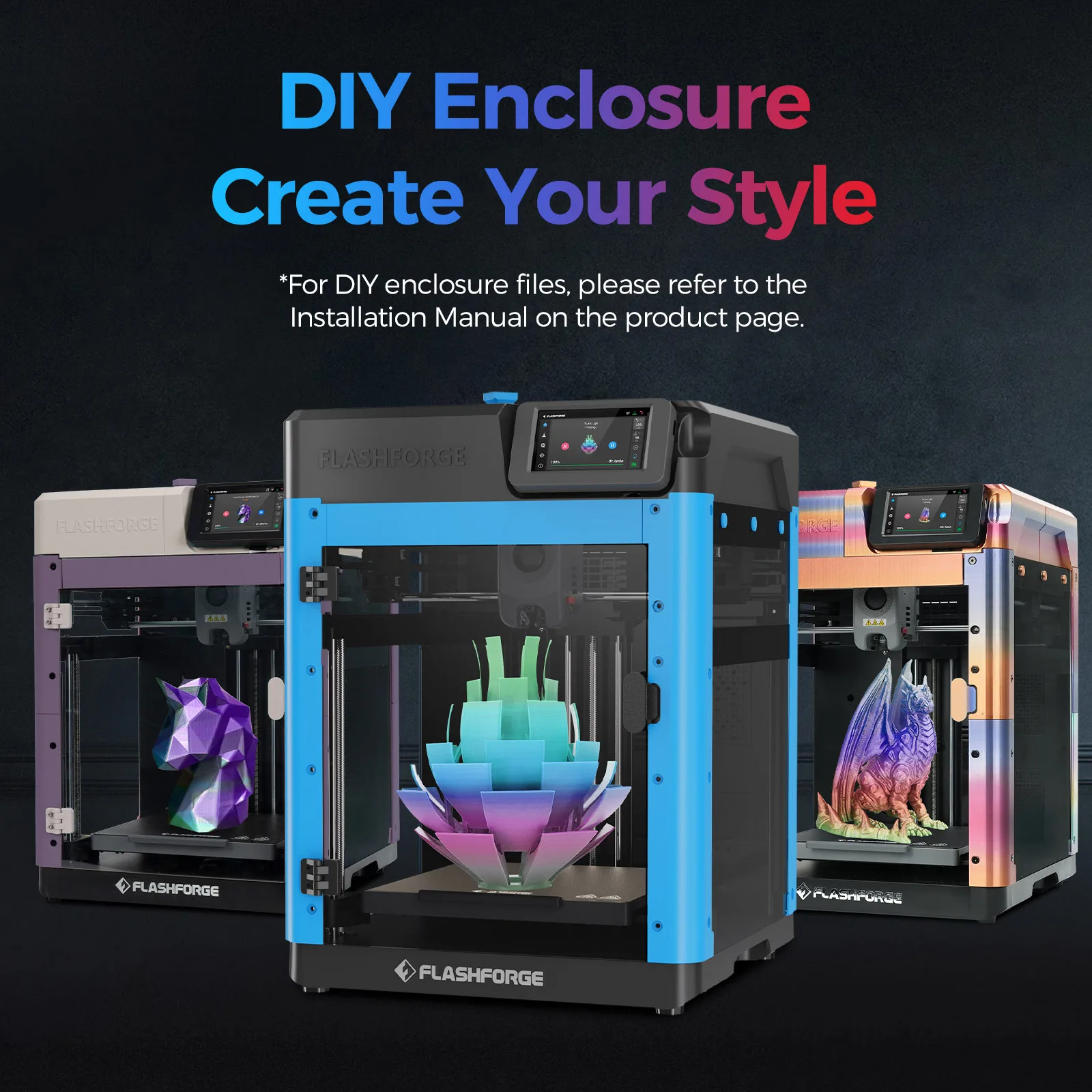 FLASHFORGE Adventurer 5M High Speed 3D Printer 6 FLASHFORGE Adventurer 5M High Speed 3D Printer 6