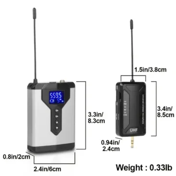 Q7 Wireless Lapel Microphone System 2
