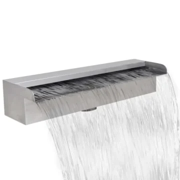 17.7-inch Stainless Steel Pool Waterfall 1