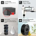 JAYO 3D Printer Filament PETG PLA 1.75mm 4